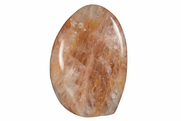 Tall, Polished Hematoid Quartz - Free-Standing #203516